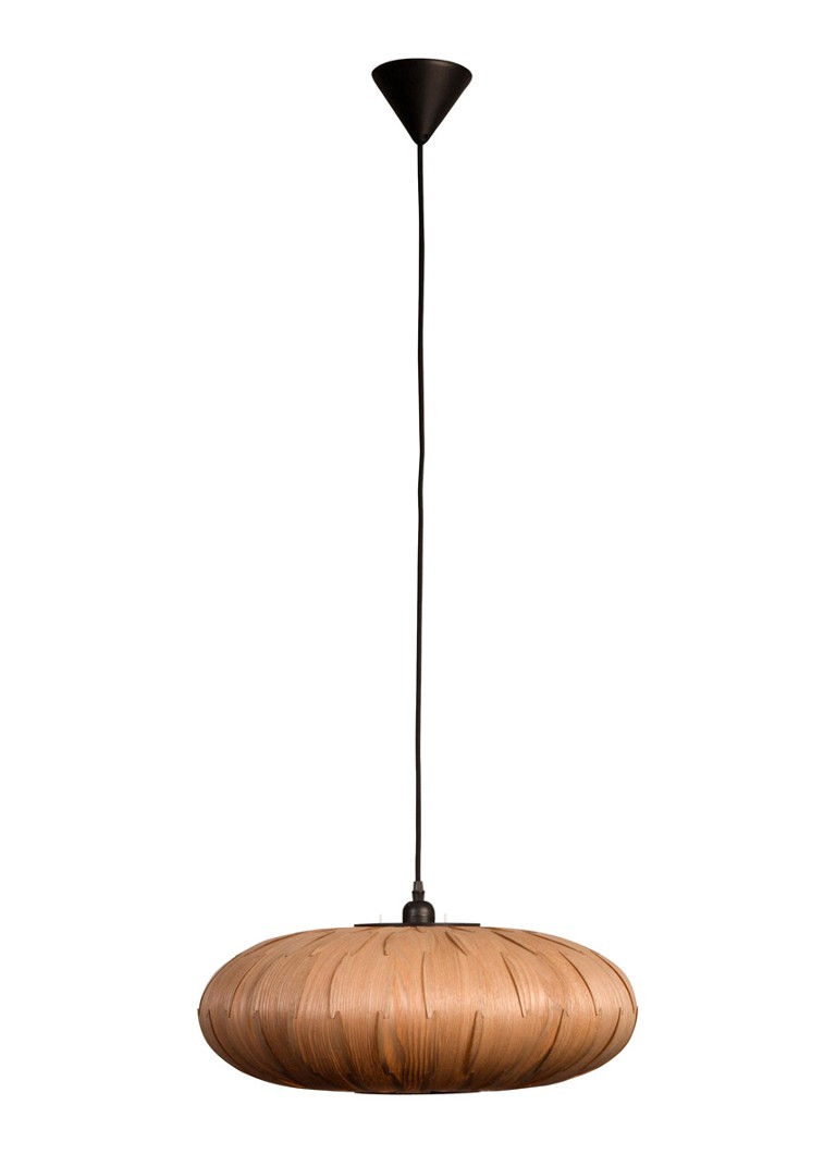 Dutchbone - Bond Oval hanglamp Ø50 cm - Lichtbruin
