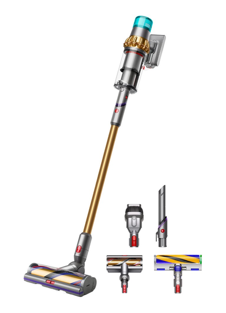 Dyson V15 Detect Absolute Vacuum, Iron/Gold