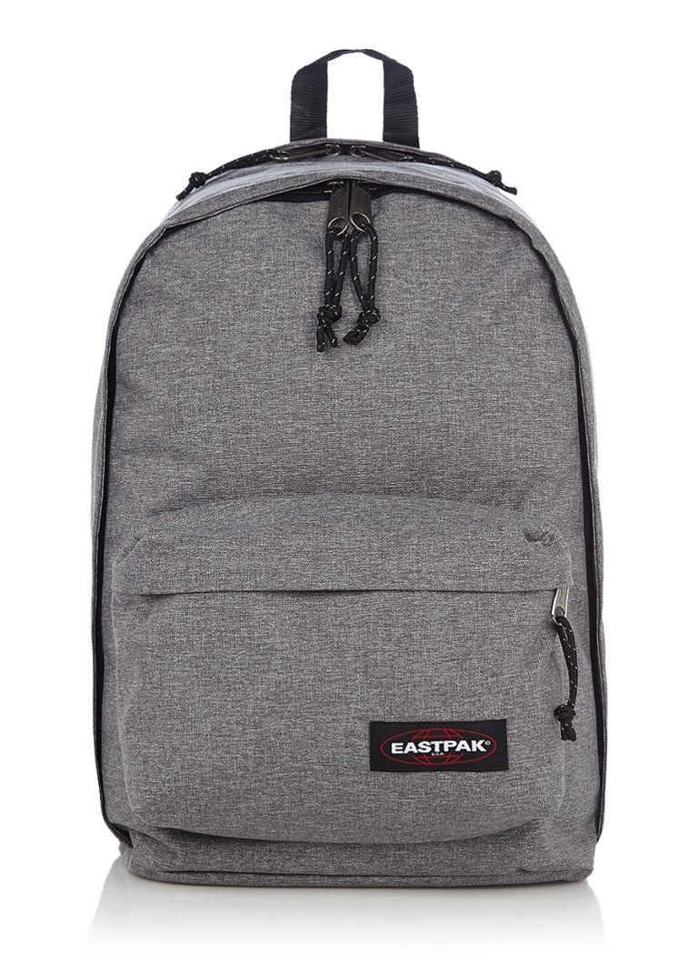 Eastpak - Sac à dos avec compartiment pour ordinateur portable de 14 pouces - Gris chiné