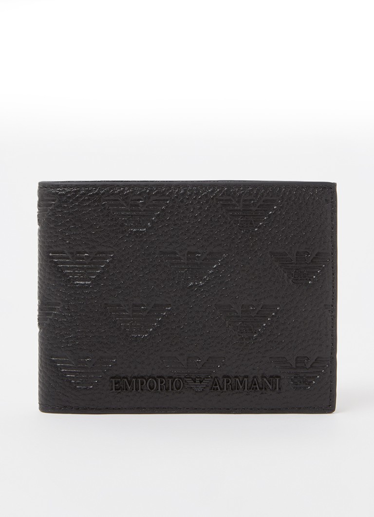 Emporio Armani Portemonnee van met logo Zwart • deBijenkorf.be