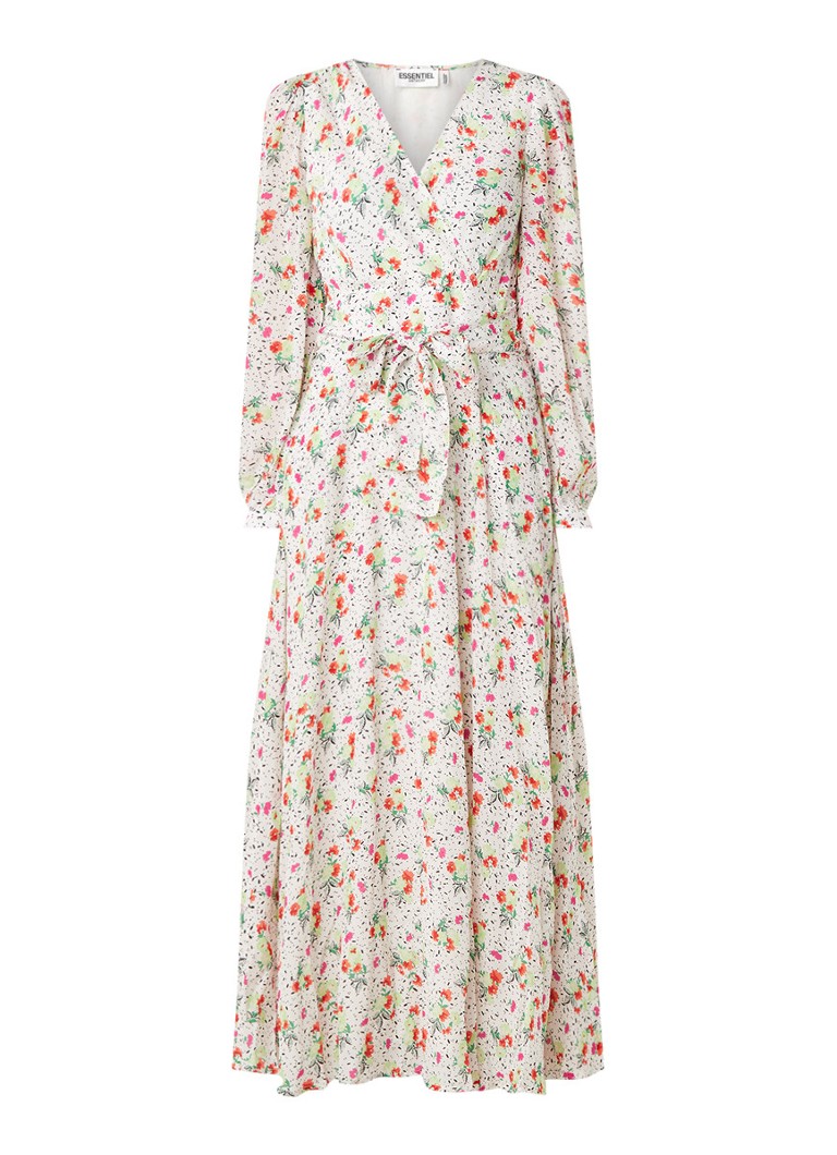 hoog Bot Zeemeeuw ESSENTIEL ANTWERP Maxi jurk met pofmouwen en bloemenprint • Gebroken wit • deBijenkorf.be hoog Bot Zeemeeuw ESSENTIEL ANTWERP Maxi jurk met pofmouwen en bloemenprint • Gebroken wit • deBijenkorf.be