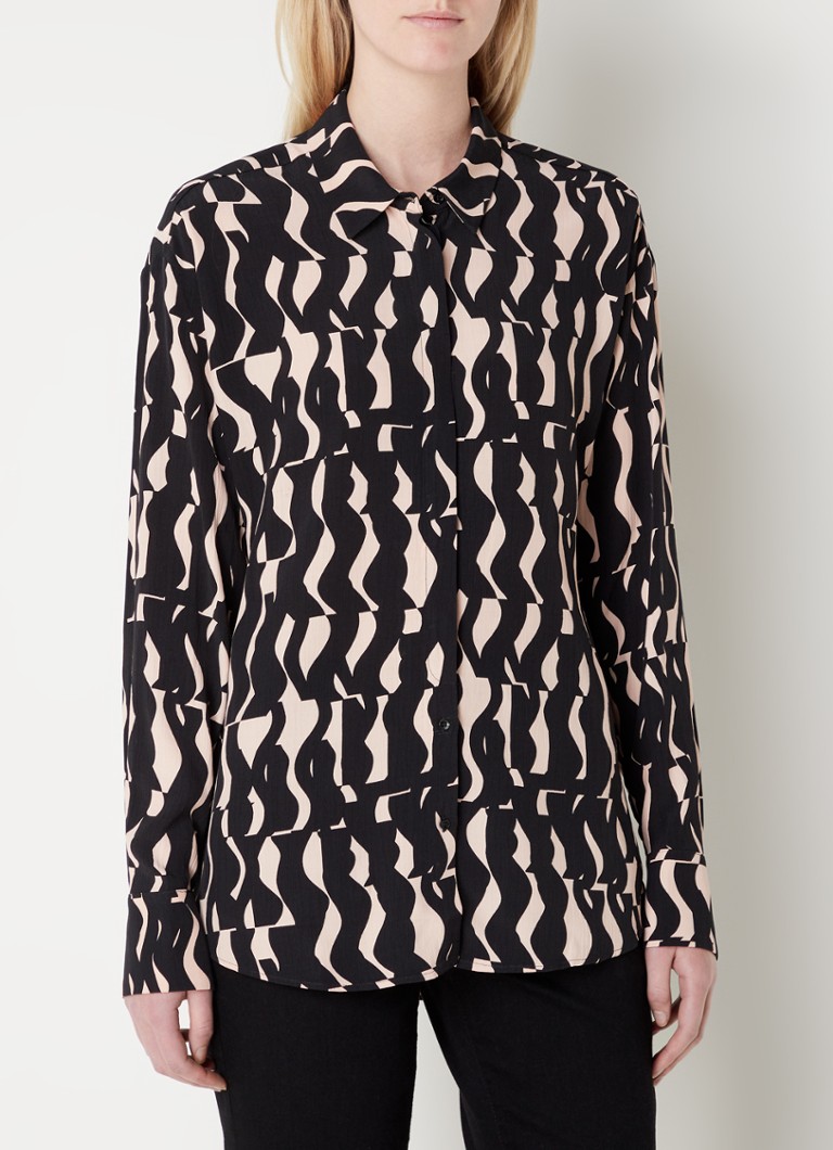 Verleiding toediening schedel Expresso all over printed blouse long s • zwart • deBijenkorf.be