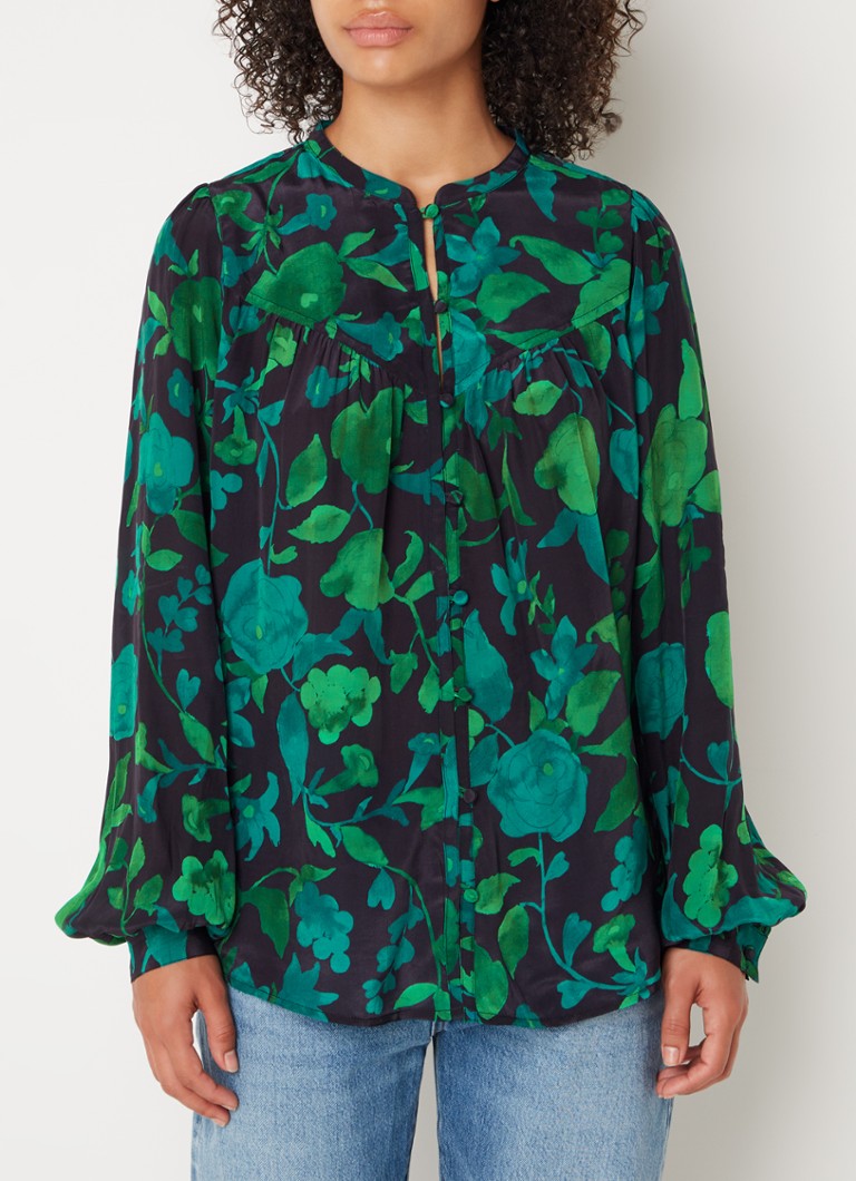 Fabienne Chapot - Resa blouse met bloemenprint - Groen