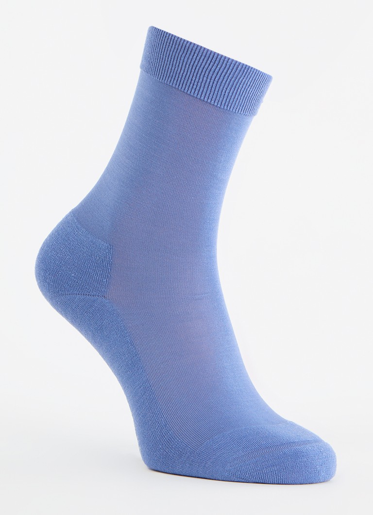Falke - Climawool sokken in wolblend - Blauw