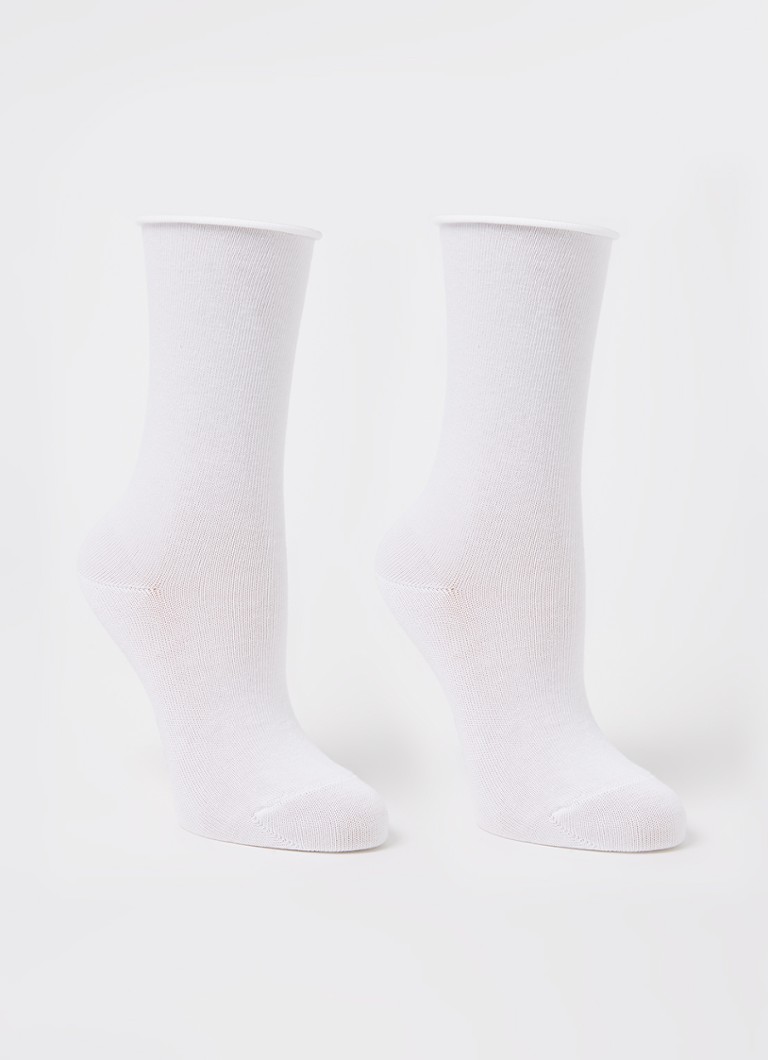 Falke - Happy sokken in 2-pack - Wit