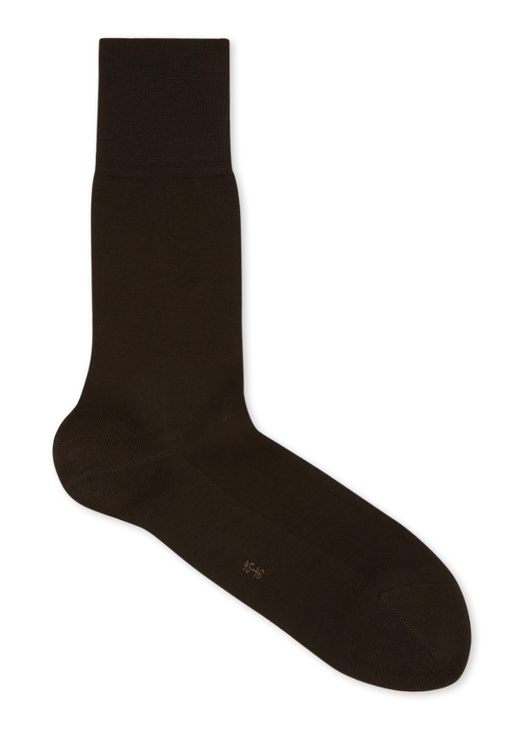 Falke - Tiago sokken met anti-slip onderzijde - Donkerbruin