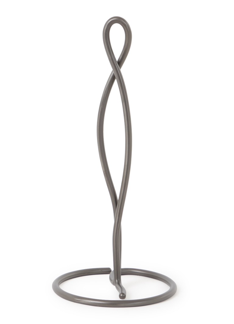 Ferm Living - Porte-rouleau de cuisine Curvature 30,5 cm - Noir