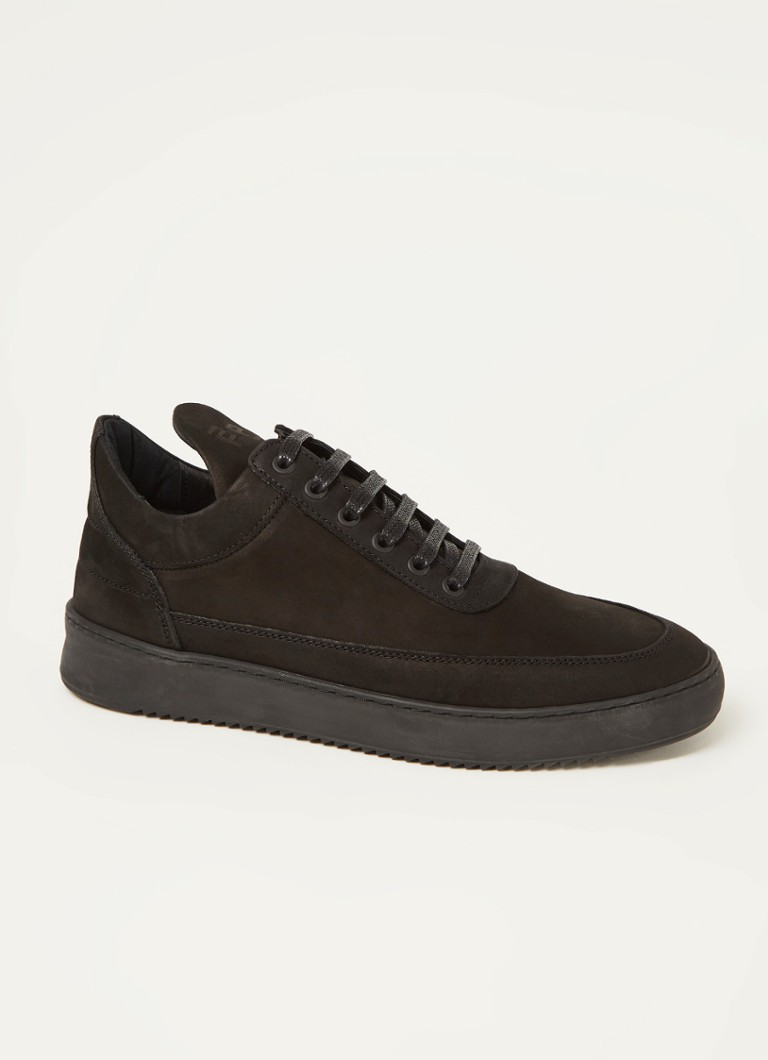 filling pieces low top ripple tonal black