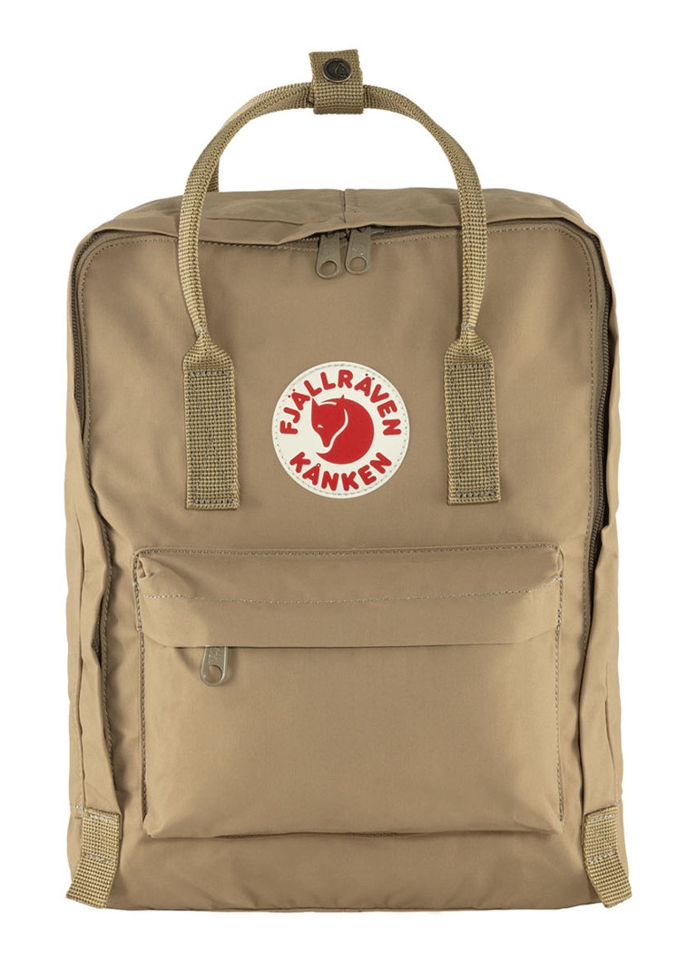 Fjällräven Kånken rugzak logopatch - unisex • Hazelnootbruin • deBijenkorf.be