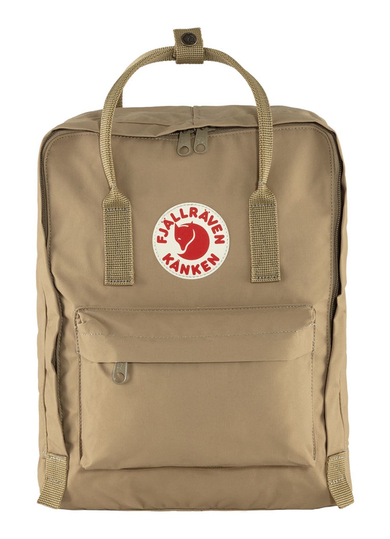 Fjällräven - Sac à dos avec patch logo Kånken - Unisexe - Marron noisette