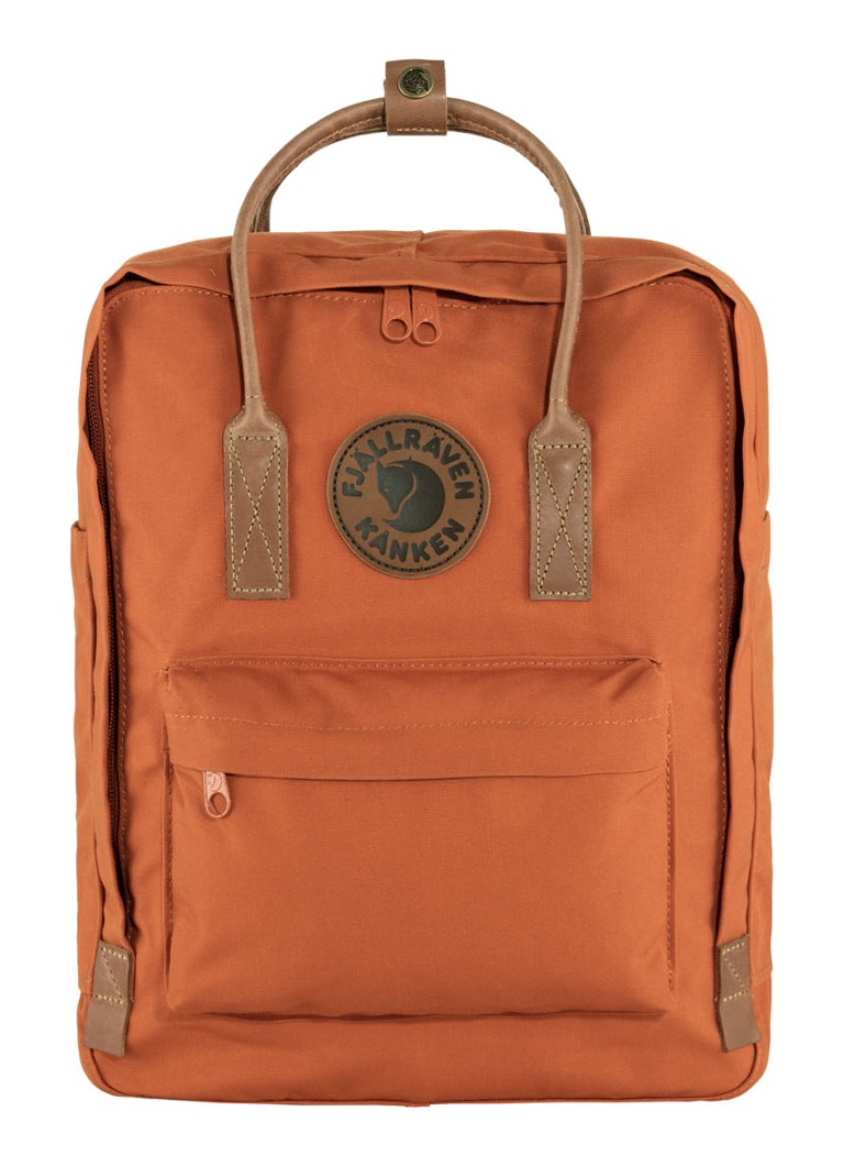 Fjällräven - Sac à dos K⊔nken No.2 avec compartiment pour ordinateur portable 12 pouces - Brun orangé