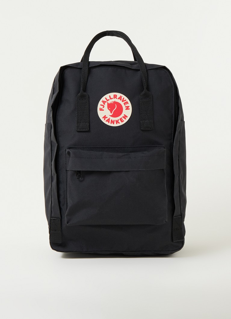 Fjällräven - Sac à dos Kanken avec compartiment pour ordinateur portable 15 pouces - Noir