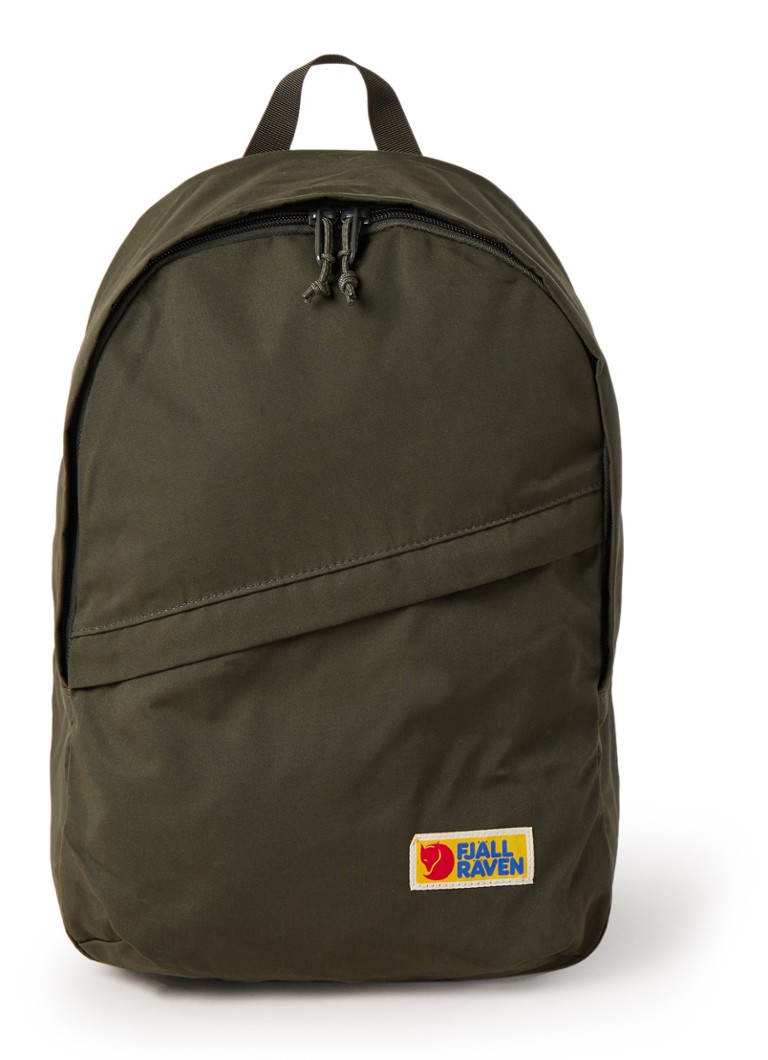 Fjällräven - Sac à dos Vardag 16 avec compartiment pour tablette et patch logo - Vert