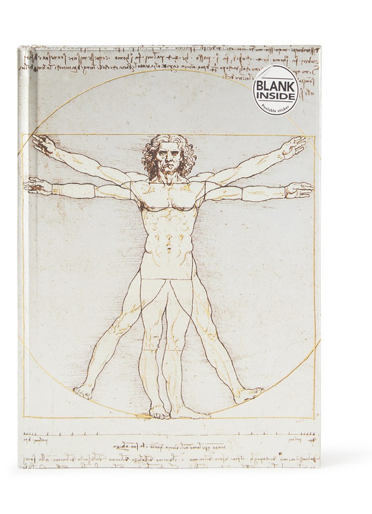 Flame Tree - cahier de notes Leonardo da Vinci 21,5 x 15,5 cm - Argent