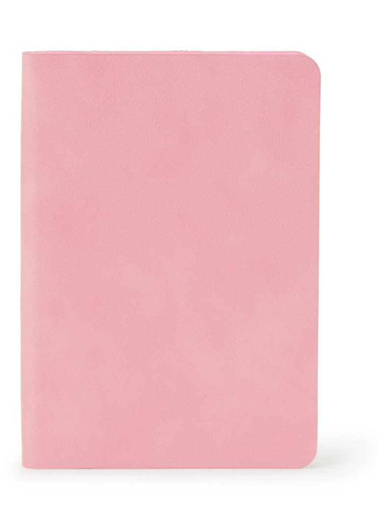 Flame Tree - Cahier de notes lignée Artisan 14,5 x 10,5 cm - Rose clair