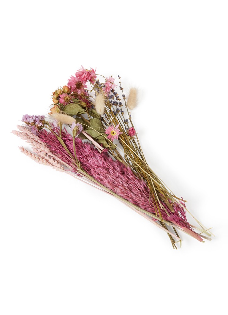 Floriette - Flowers in Letterbox droogbloemen - Roze