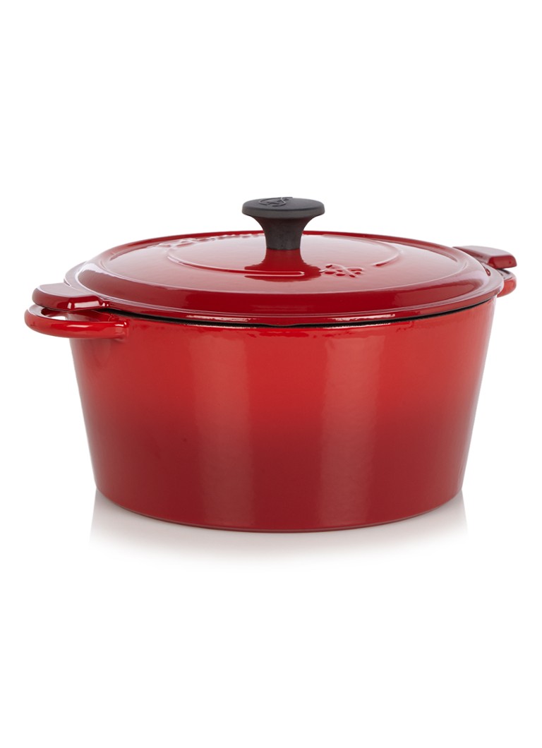 Fontignac Cocotte braadpan 26 cm • Rood •