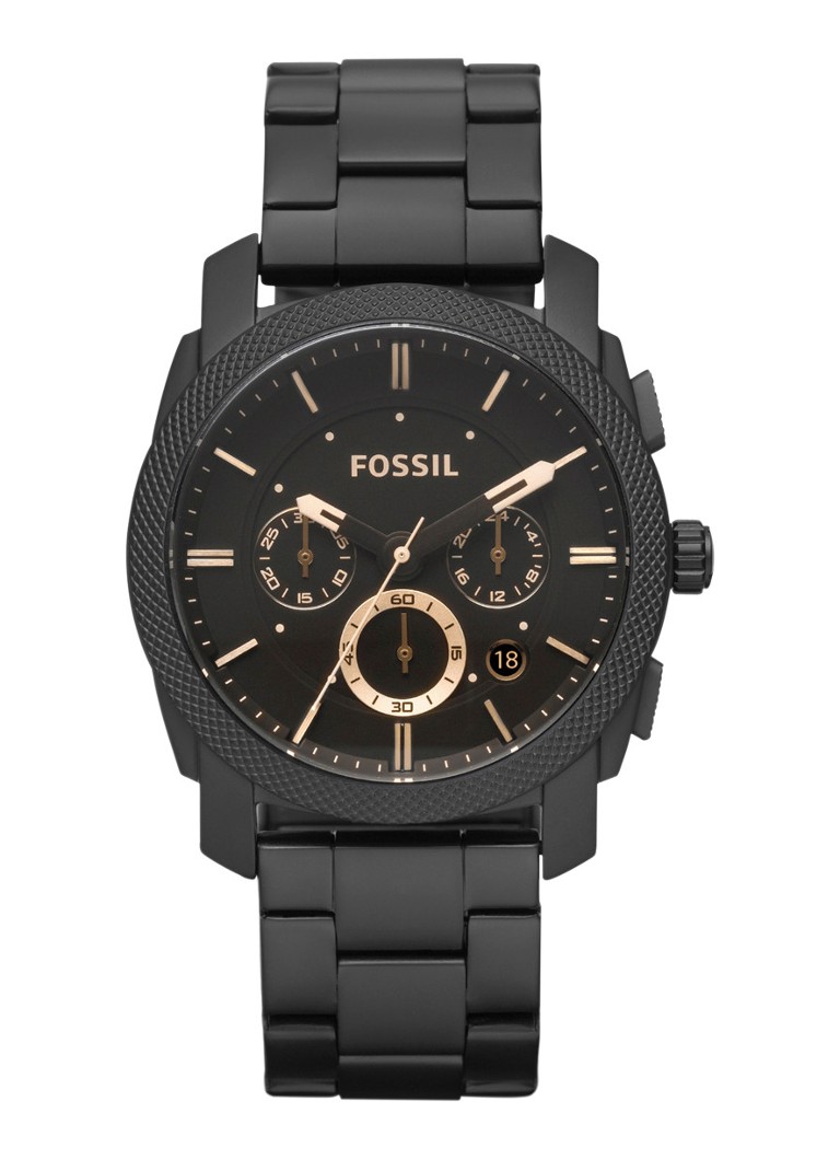 Fossil Horloge Machine • Antraciet • de Bijenkorf