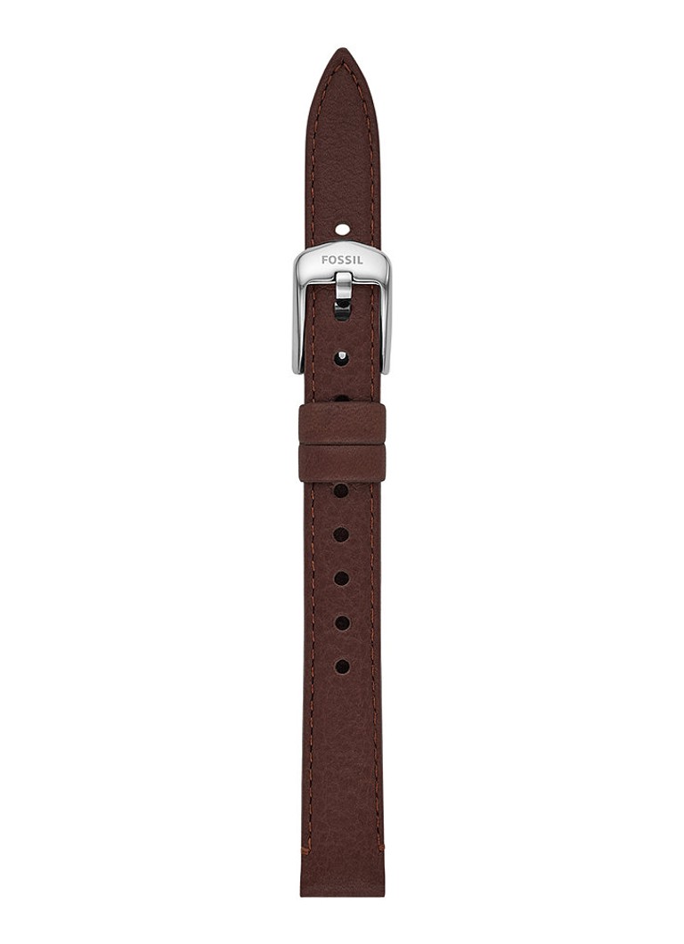 Fossil - Horlogeband S121034 - Donkerbruin