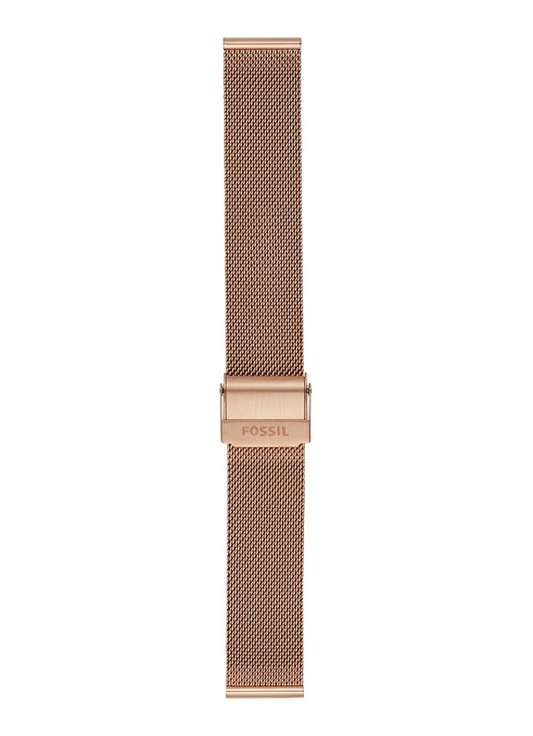 Fossil - Horlogeband S181375 - Roségoud