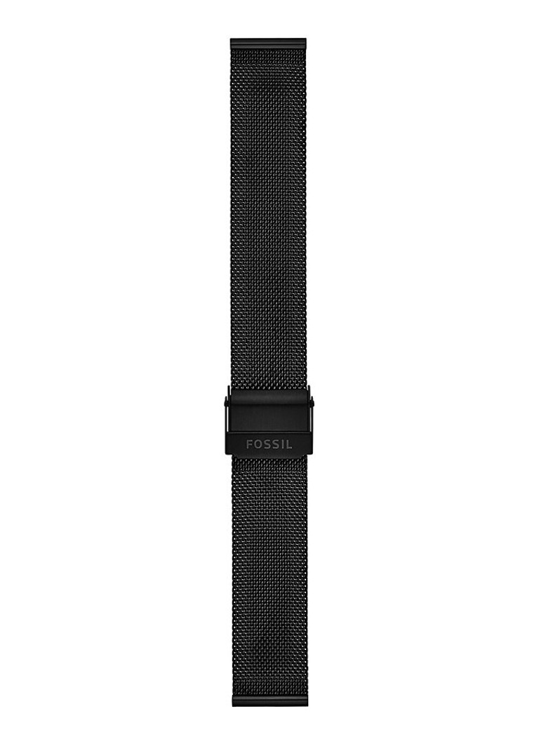 Fossil - Horlogeband S181449 - Zwart