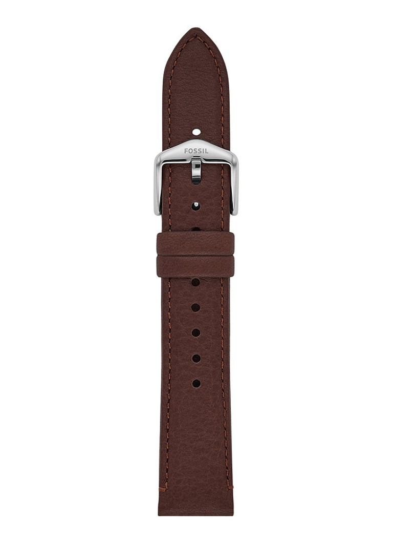 Fossil - Horlogeband S181507 - Donkerbruin