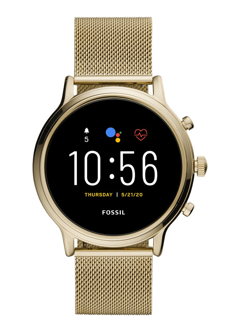 Fossil Julianna Gen 5 Display smartwatch FTW6064 • Goud • deBijenkorf.be