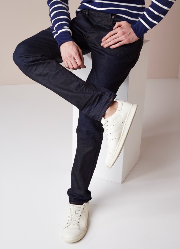 G-Star RAW - 3301 High rise slim fit jeans met stretch - Indigo