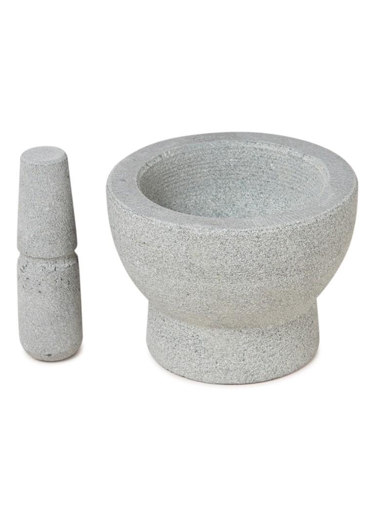 GEFU - Mortier granit croquant 17 cm  - Gris