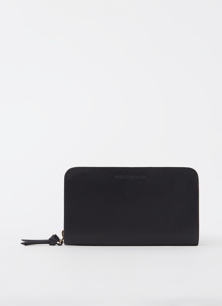 Gerard Darel - Le Wallet portemonnee van leer  - Zwart
