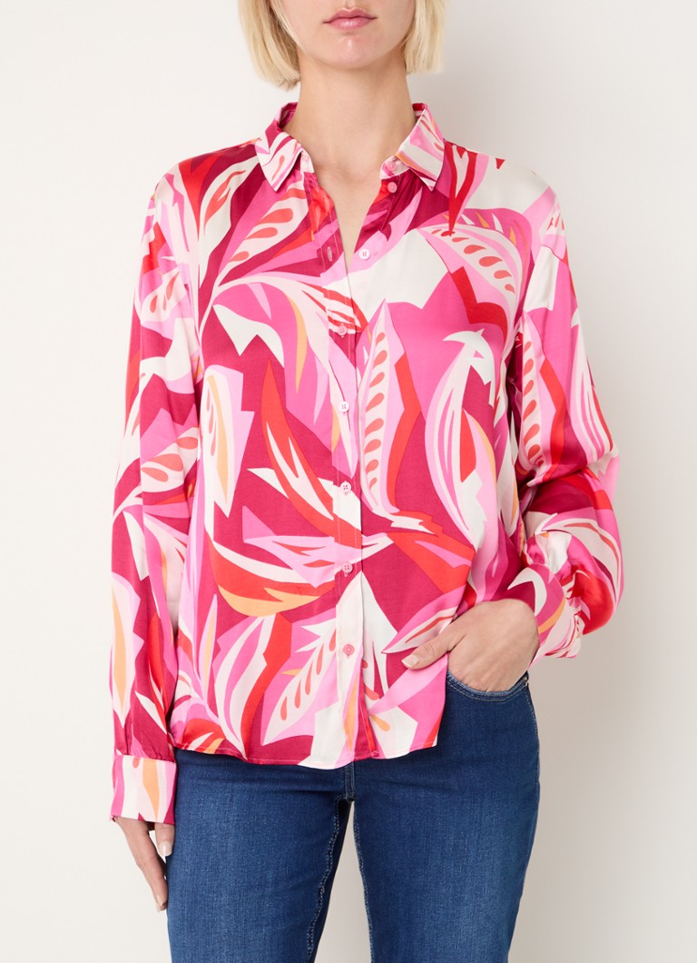 Gerry Weber - Blouse met print - Roze