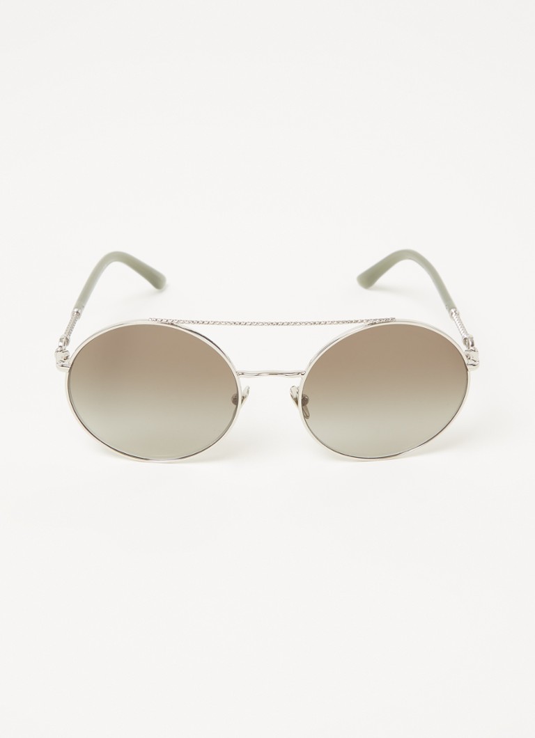 Giorgio Armani - Zonnebril AR6135 met brillenkoord - Zilver