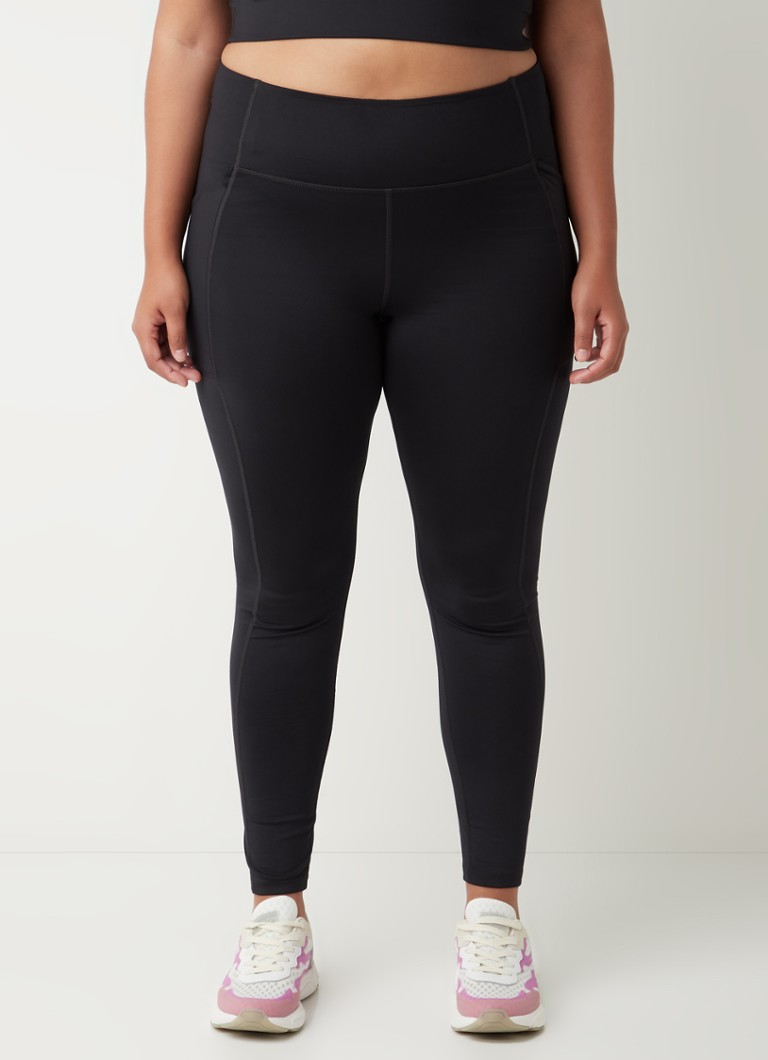 Girlfriend Collective - High waist sportlegging met steekzakken - Zwart