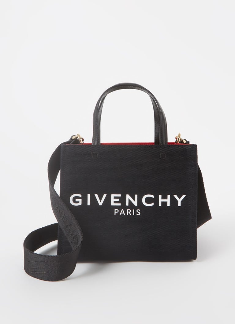 Givenchy - G-Tote Mini handtas van canvas - Noir