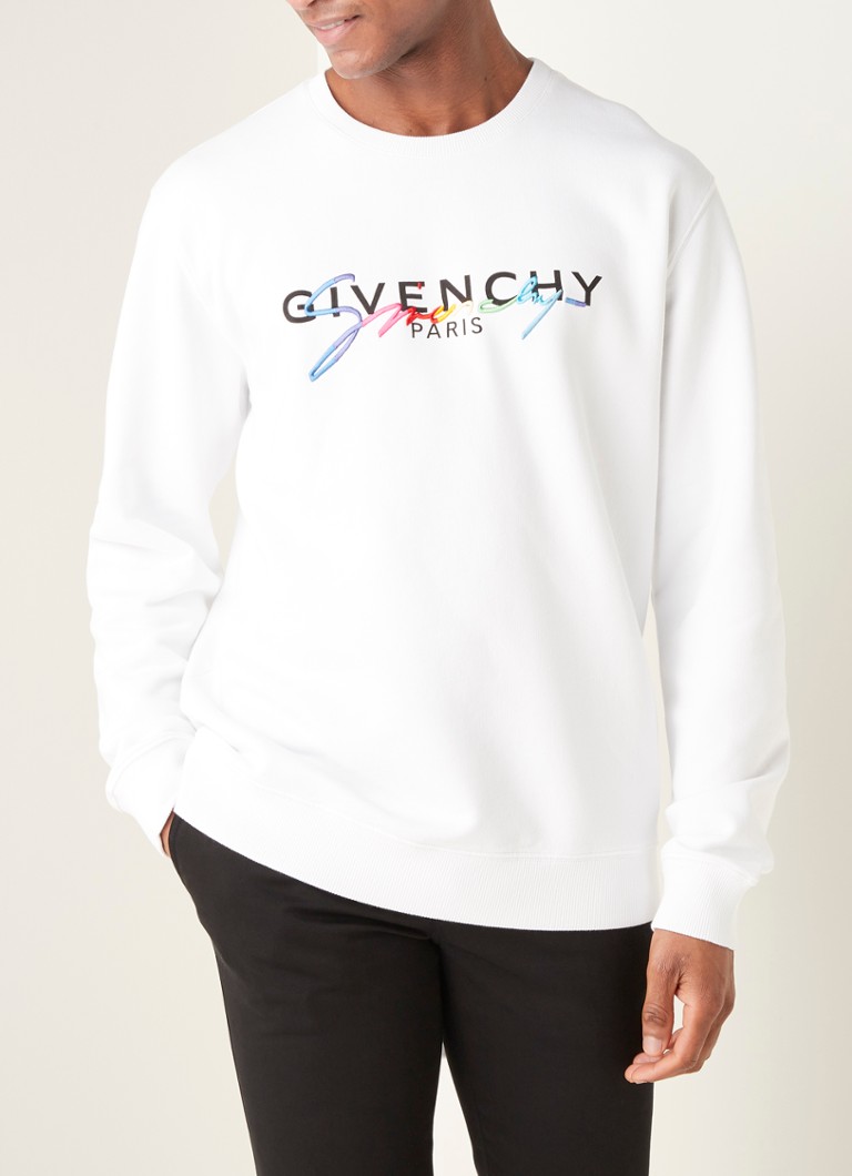 Givenchy Sweat Rainbow avec imprimé logo • de Bijenkorf Belgique