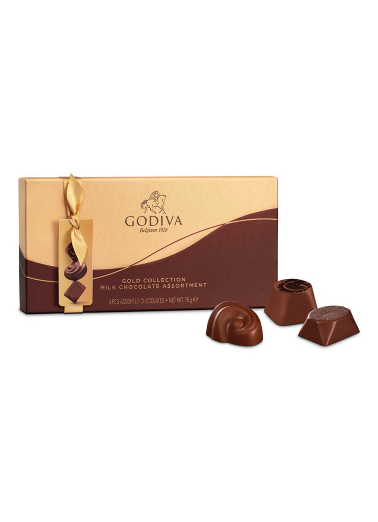 Godiva - Connoisseur All Milk bonbons 8 stuks - null