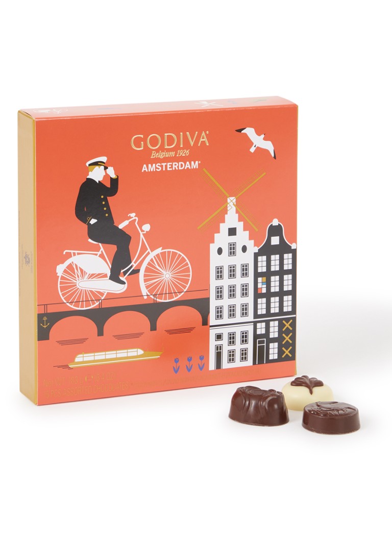 Godiva - Godiva Amsterdam bonbons 15 stuks - null