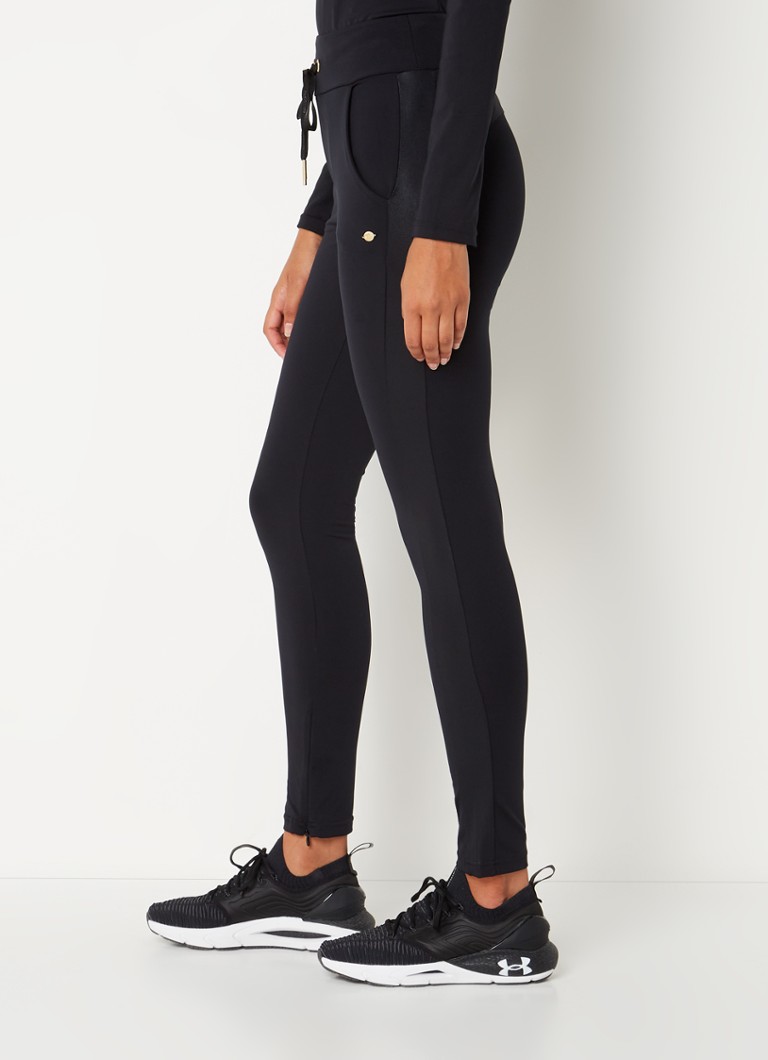 Goldbergh Darcy skinny fit joggingbroek met ritsdetail • Zwart •