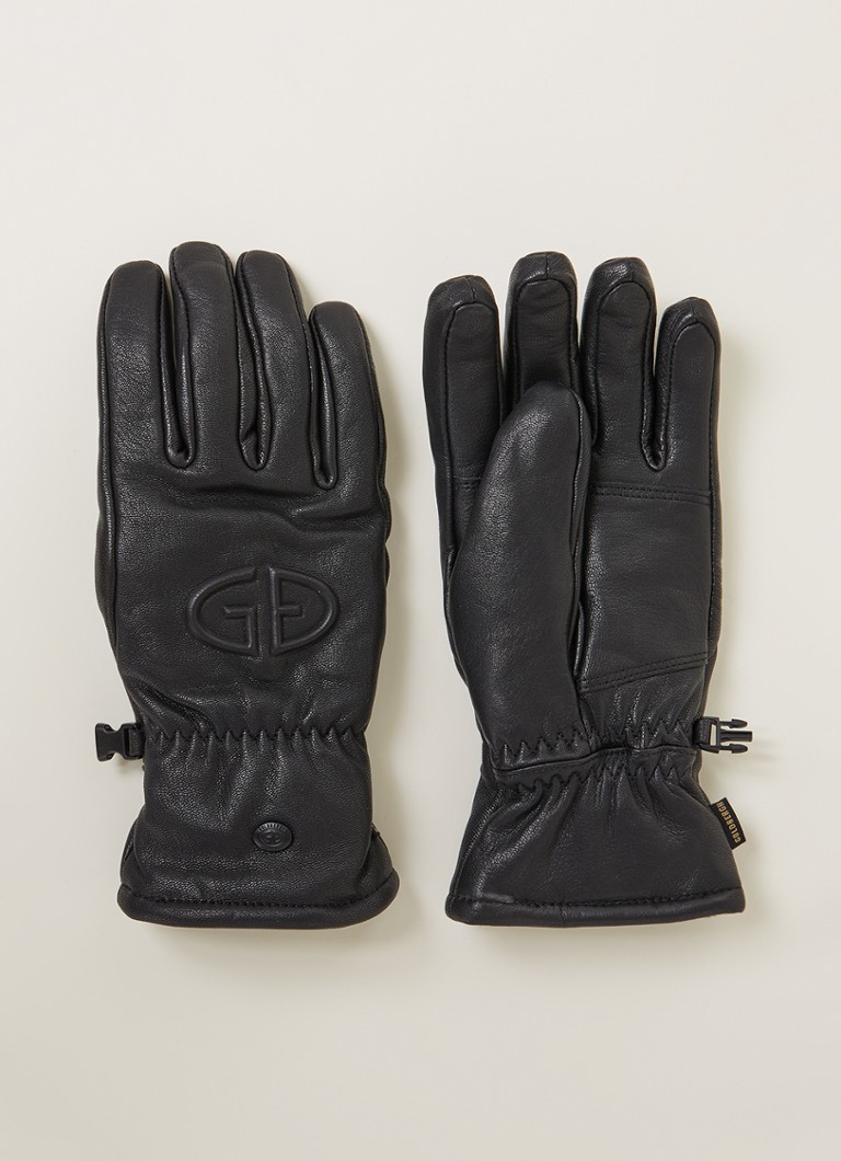 Goldbergh - Freeze handschoenen van leer - Zwart