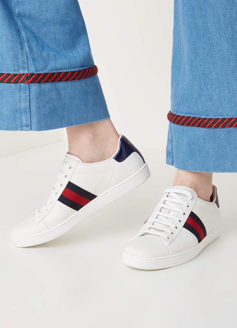gucci ace sneakers gucci witte sneakers