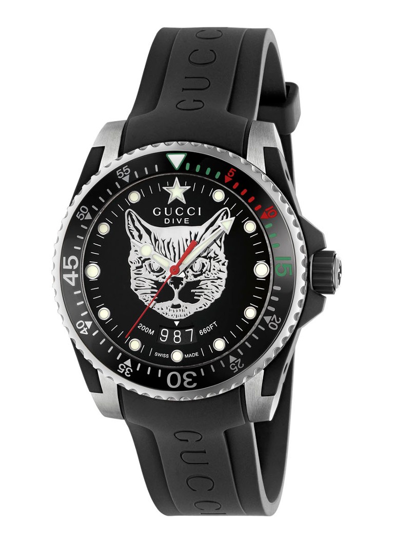 Atletisch vergeven Weiland Gucci Horloge Dive YA136320 • deBijenkorf.be