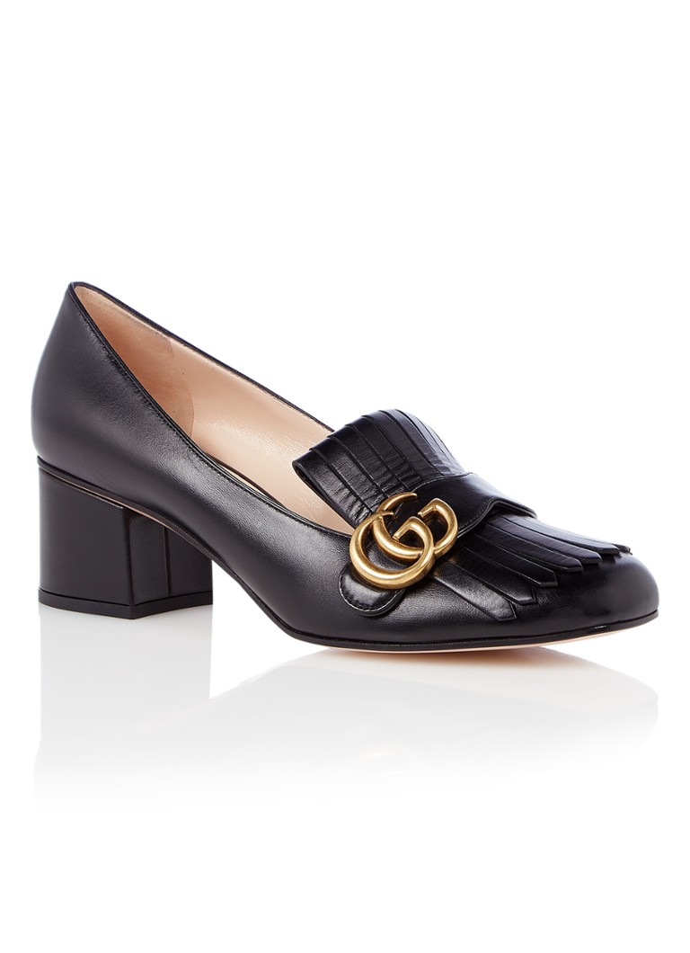 Gucci Mid-heel pump met Double G detail