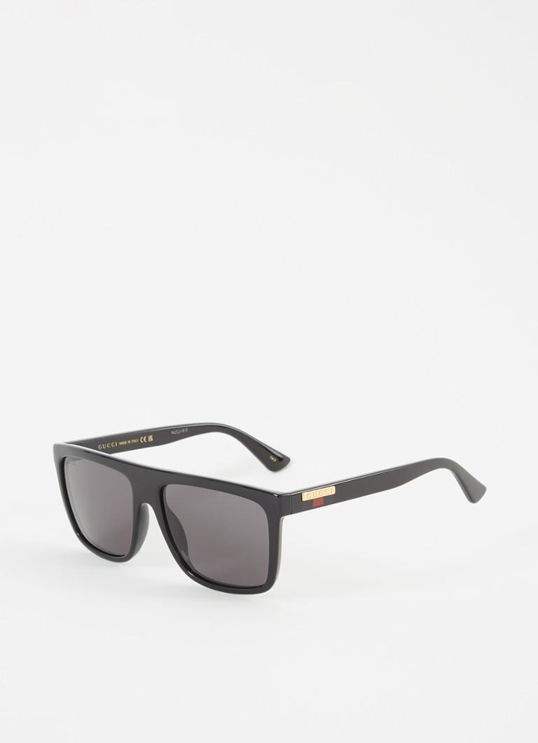 Gucci - Wayfarer zonnebril GG0748S - Zwart