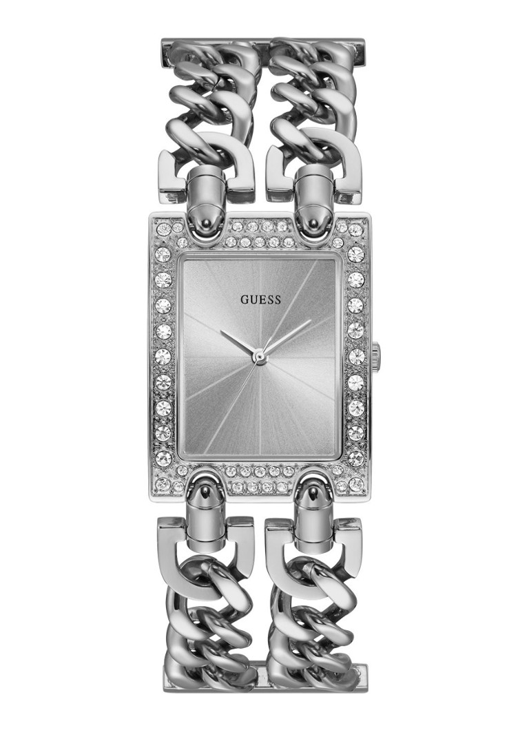 GUESS - Heavy horloge W1121L1 - Zilver