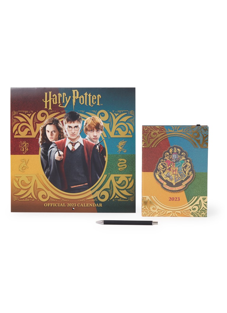 Harry Potter Agenda, Kalender & Pen gistset 2023 • Multicolor