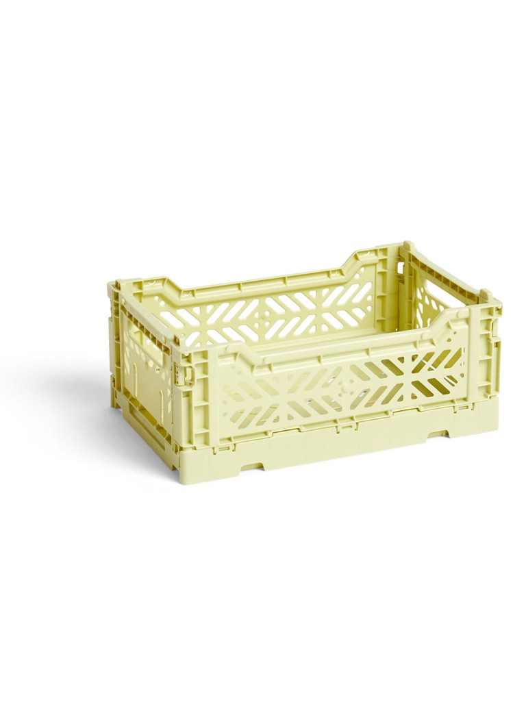 Hay - Caisse pliante Color Crate S - Citron vert