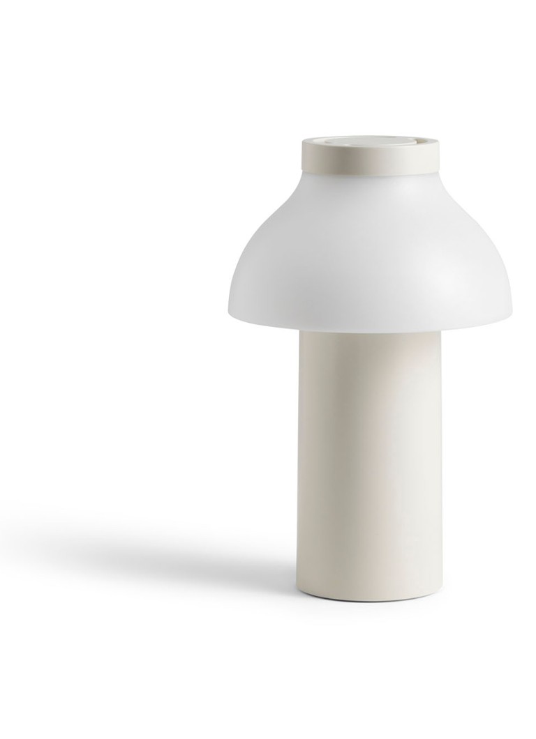 Hay - Lampe de table sans fil PC 22 x Ø14 cm - Blanc