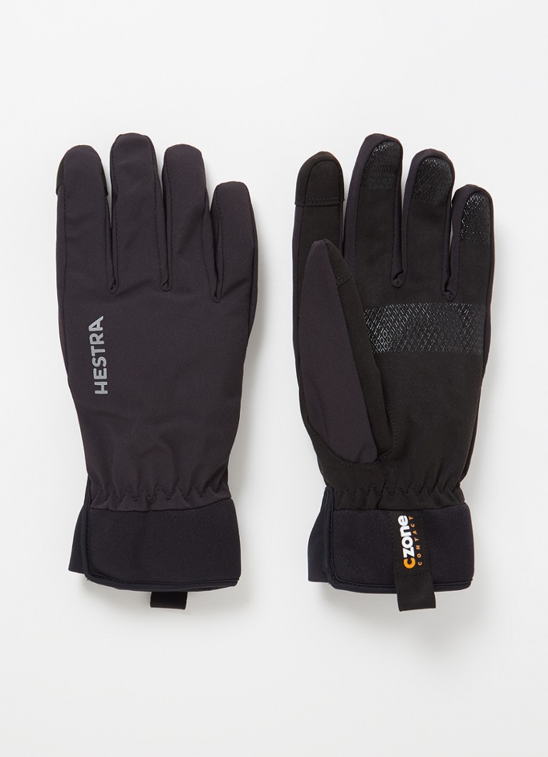 Hestra - Czone Contact handschoenen met touchscreen functie - Zwart