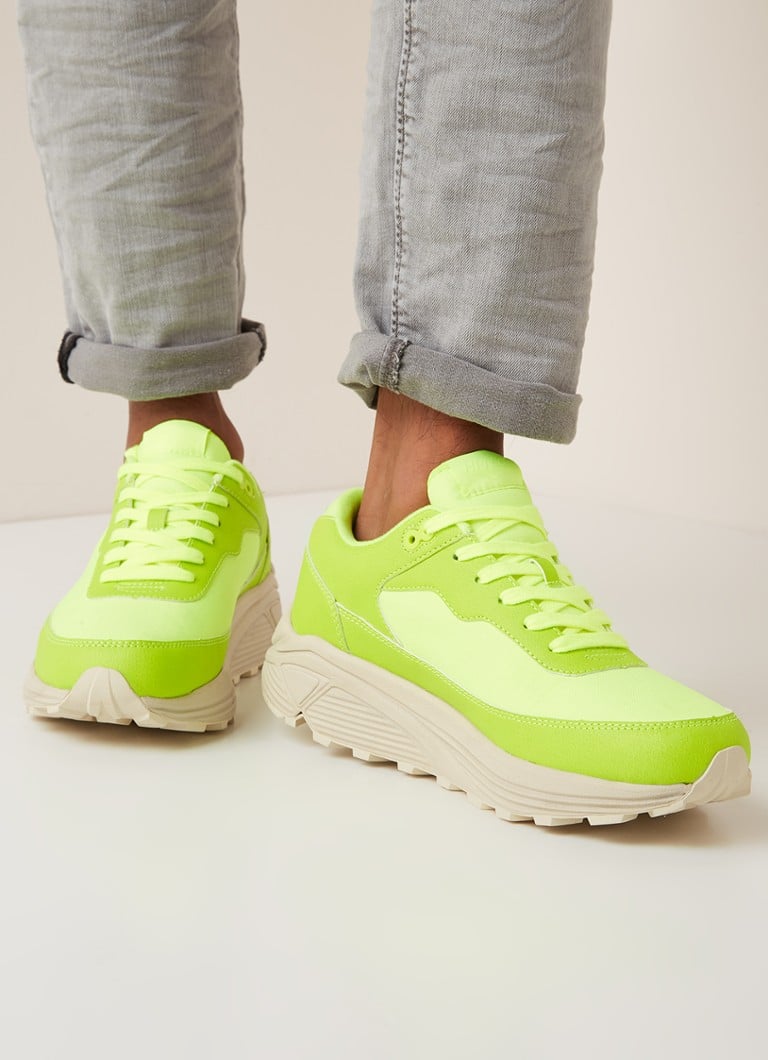 stroomkring Overgave onkruid Hi-Tec Walk-Lite Neon sneaker met logo • Neongeel • deBijenkorf.be