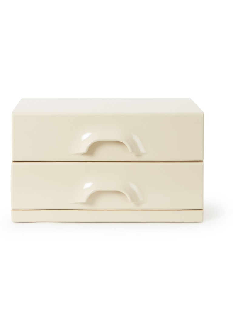 HKliving - Chest of 2 ladekast 35,2 x 60 cm  - Vanillegeel